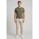 US Polo ASSN t-shirt in piquet di cotone con logo ricamato Bren US43154006 [690ca5fd]