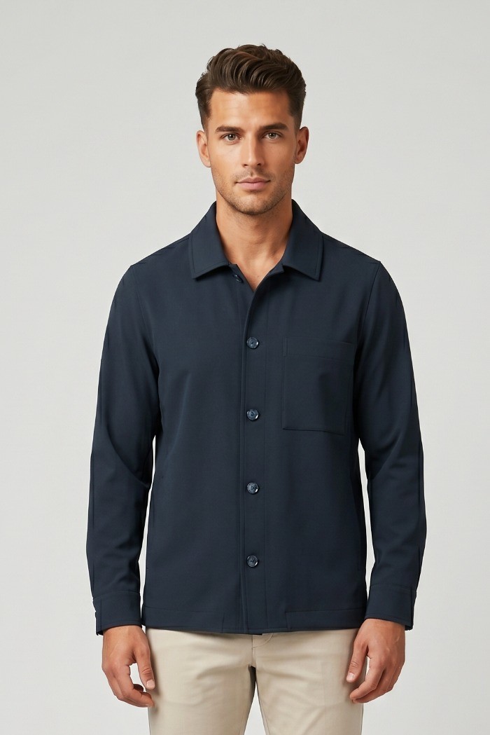 Moro camicia in poliviscosa stretch MEG652 [2c3451dc]