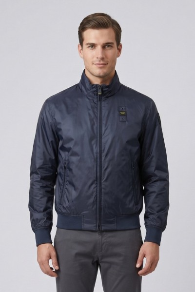 Blauer bomber leggero sfoderato Duxbury 26sbluc11028-007462 [abb3a640]