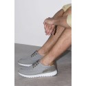 Xti sneaker allacciata in tela 145798 [a3b014a8]