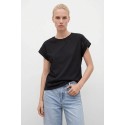 Influencer t-shirt in cotone con ricamo Sangallo 05AB223 [ac07e1db]