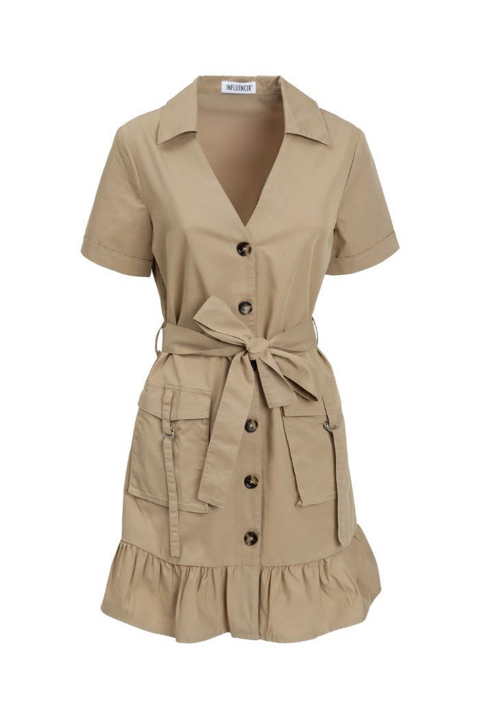 Influencer abito camicia corto 05BJ2501 [a50f3b27]