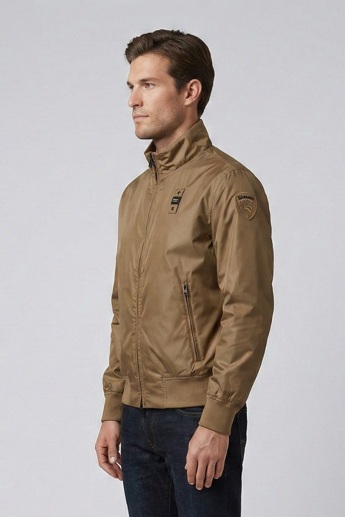 Blauer bomber leggero sfoderato Duxbury 26SBLUC11028-007462 [4245a7b6]