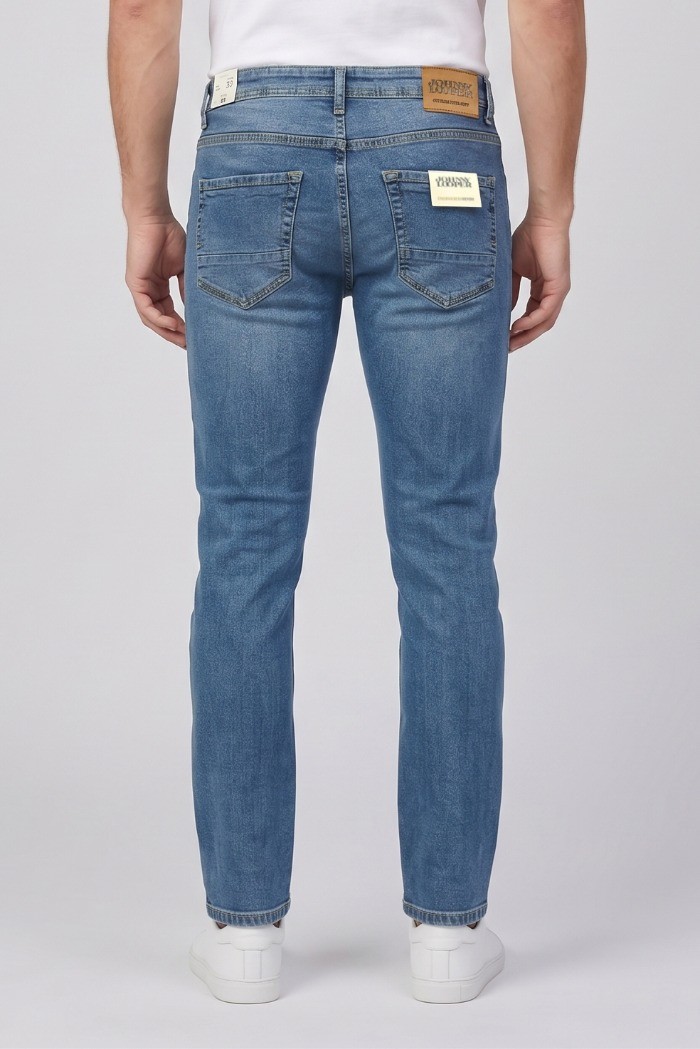 Johnny Looper jeans slim fit in denim di cotone stretch JP900 [066ea82f]
