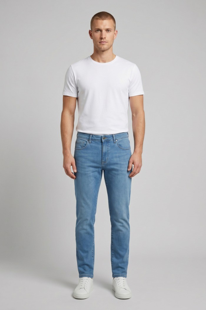 Moro jeans 5 tasche in denim stretch MEJ2664 [8e15ab2d]