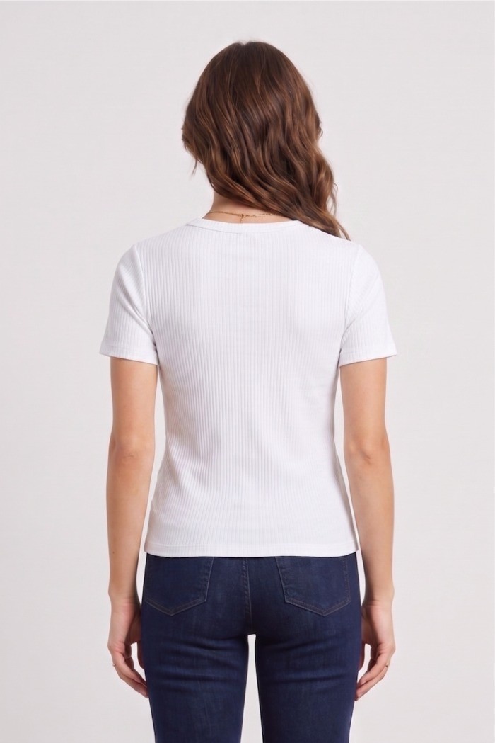 Beverly Hills Polo Club t-shirt in maglia di cotone TS550063 [d5db9a76]