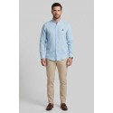 Beverly Hills Polo Club camicia coreana in lino Lead [1096b3ef]