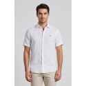 North Sails camicia mezza manica in lino 664439 [c740ce0a]