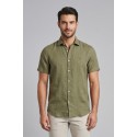 North Sails camicia mezza manica in lino 664439 [a626a6ef]