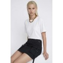 Influencer t-shirt girocollo in jersey stretch 05G0554 [71687618]
