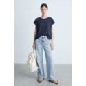 Influencer t-shirt in jersey con maniche ad alette 05G0555 [927be405]