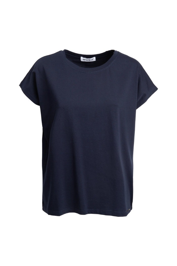 Influencer t-shirt in jersey con maniche ad alette 05G0555 [972ba31b]