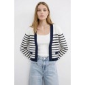 Influencer cardigan a righe 05J7384 [0c5a363a]