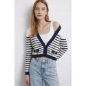Influencer cardigan a righe 05J7384 [6261b433]