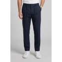 Moro pantalaccio in misto cotone stretch con pinces MES2681 [b54b7ebe]