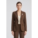 Maidoma giacca con spilla in tessuto stretch PE26F508/MD1306 [4dce6829]