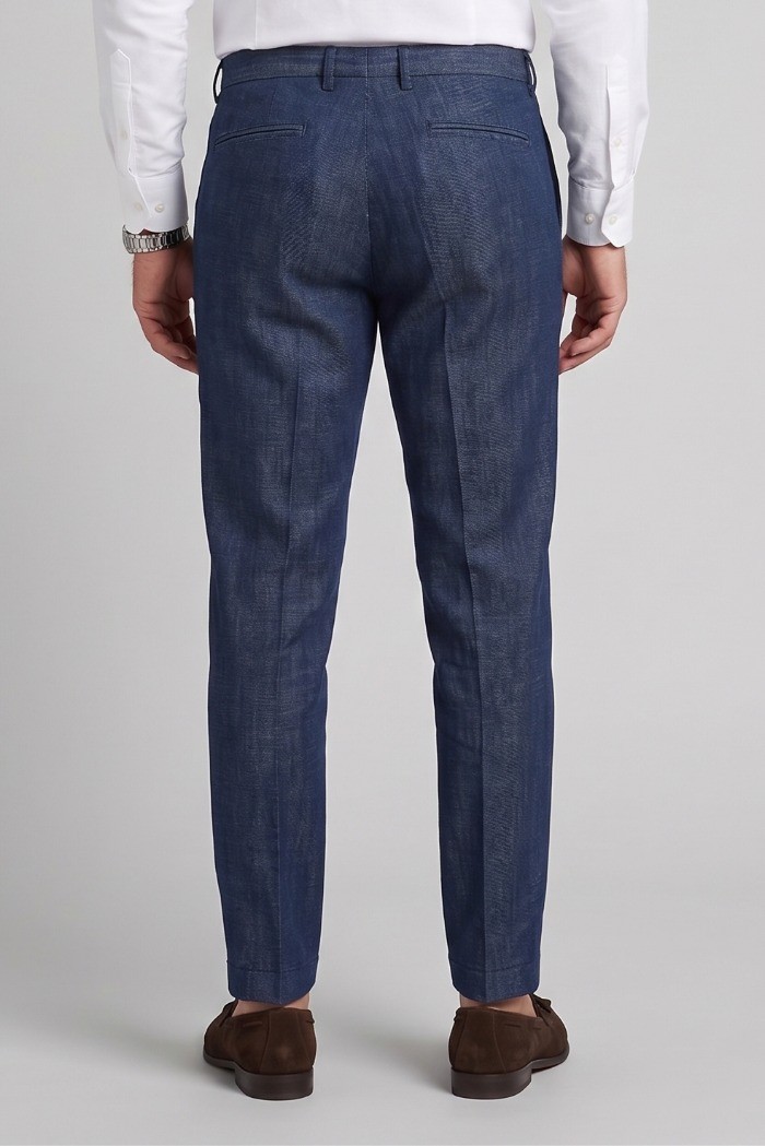 Moro jeans chino in tela di denim MEJ2667 [b11f1204]
