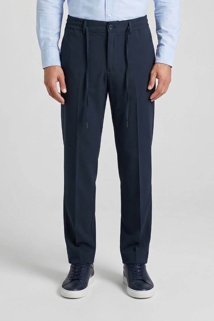 Moro pantalaccio in poliviscosa stretch MES2689 [a42329f1]