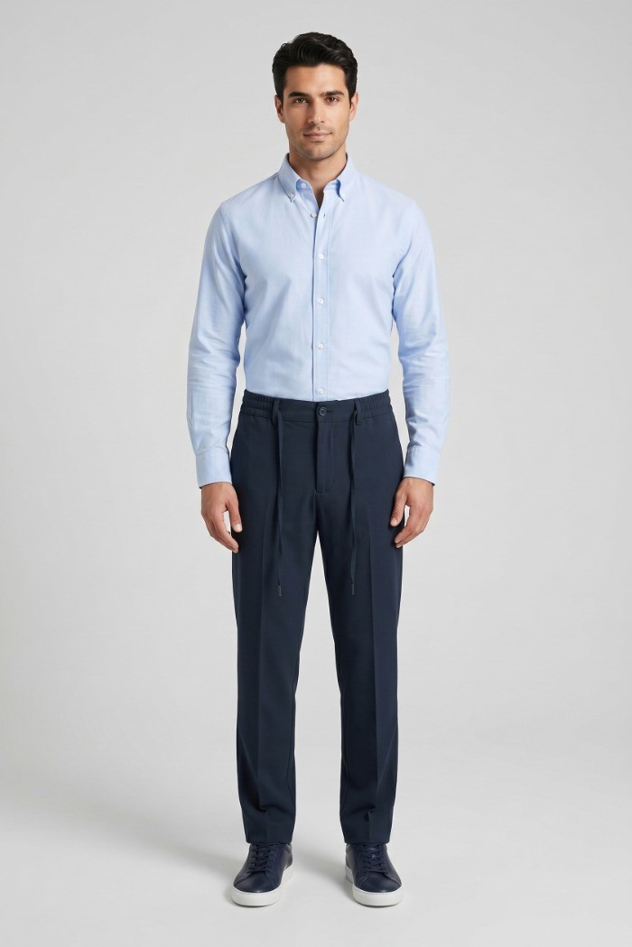 Moro pantalaccio in poliviscosa stretch MES2689 [ca18abf8]