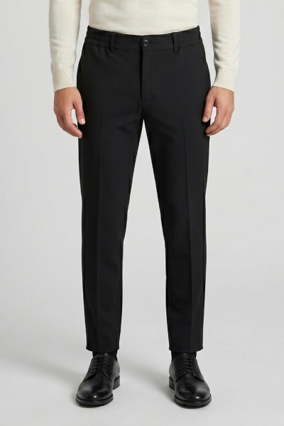Moro pantalaccio in poliviscosa stretch MES2673 [0410db21]