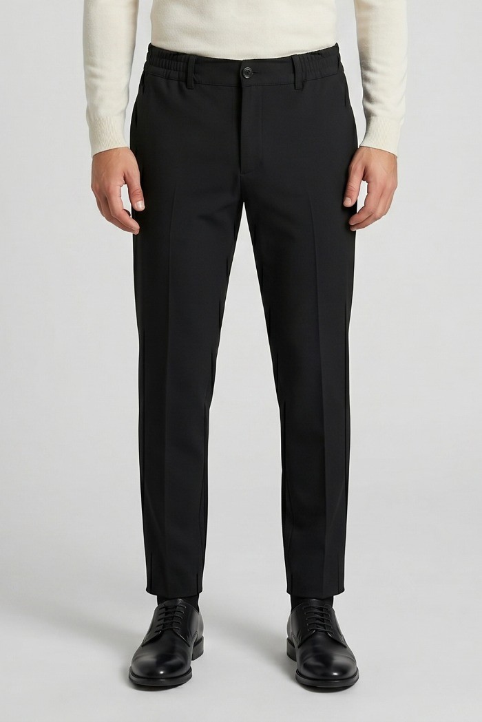 Moro pantalaccio in poliviscosa stretch MES2673 [0410db21]