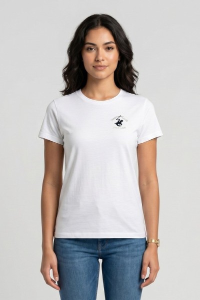 Beverly Hills Polo Club t-shirt in maglia di cotone TS516513 [a4b441e3]
