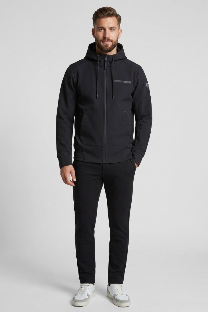 North Sails felpa scuba con cappuccio 691156 [63d10b0e]