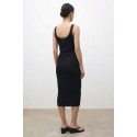 Influencer gonna aderente in maglia a costine 05J7760 [943d809e]