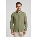 North Sails camicia in lino con collo botton down 664452 [2e31dec2]