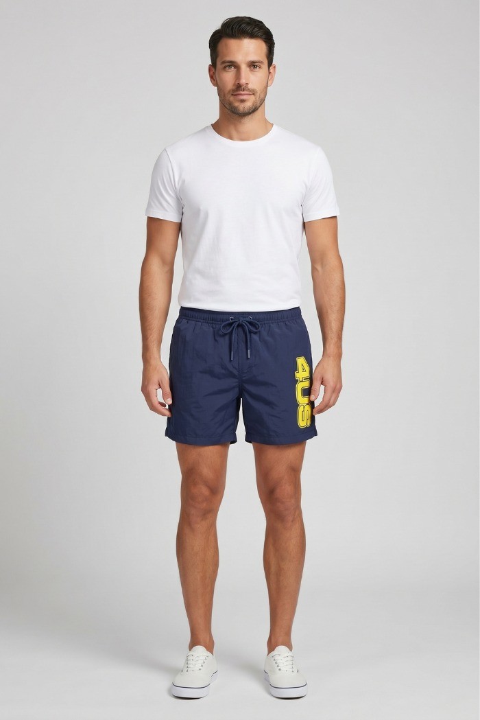 4US Paciotti shorts mare con logo 4USTS6071 [c09fcd29]