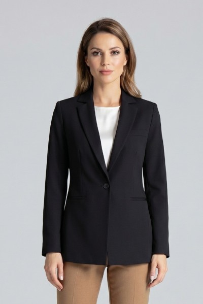 Maidoma giacca in tessuto stretch con taschino PE26F448/GI2140 — 805219040079106_3