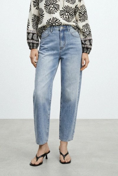 Influencer jeans 5 tasche in denim delavè 05P132 — 805219040080062_1