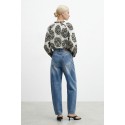 Influencer jeans 5 tasche in denim delavè 05P132 [dac4a428]