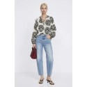 Influencer jeans 5 tasche in denim delavè 05P132 [6dd9652c]