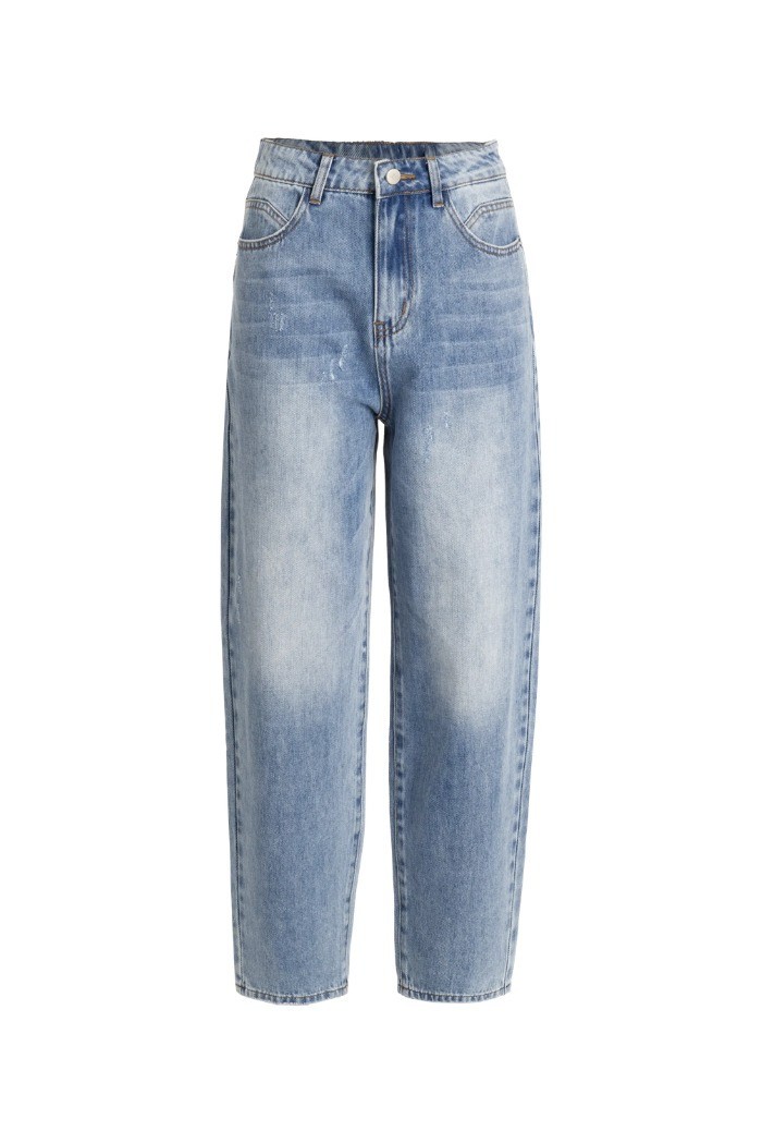 Influencer jeans 5 tasche in denim delavè 05P132 [68892232]