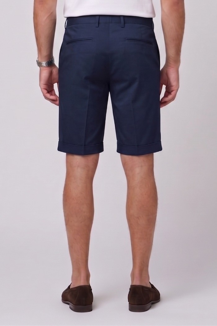 Moro bermuda in misto cotone stretch MEB276 [bd6e2a25]