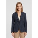 PDK giacca gessata in poliviscosa stretch 056948 [7a7e8af5]