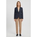 PDK giacca gessata in poliviscosa stretch 056948 [144508fc]