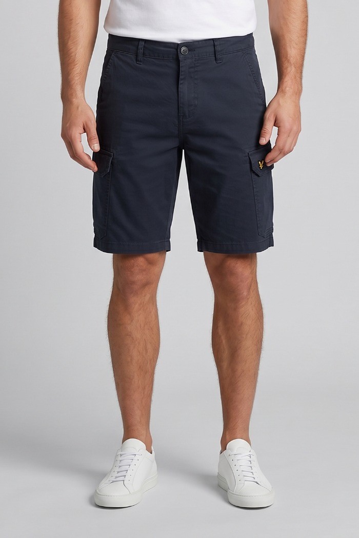 Lyle & Scott bermuda cargo in cotone stretch Wembley SH1816ITA [e301a597]