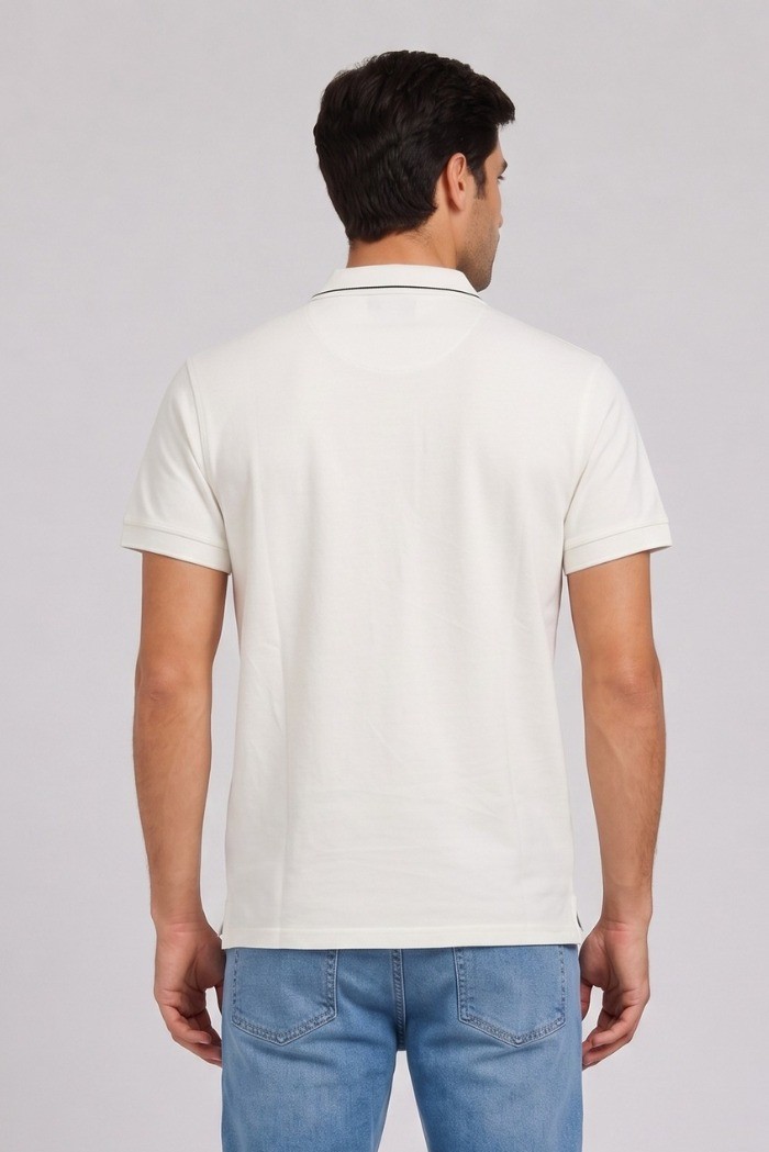 Datch polo in piquet di cotone stretch DM9890 [14155b87]