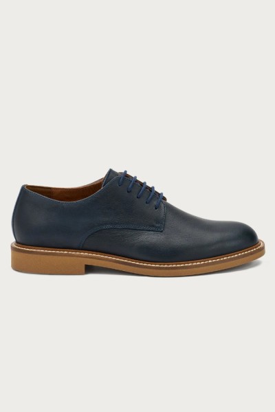 Frau derby allacciata in pelle con suola a contrasto 35M5 — 805219040079542_1