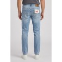 Rifle jeans in denim di cotone stretch lavaggio medio RF571 [9f11874d]