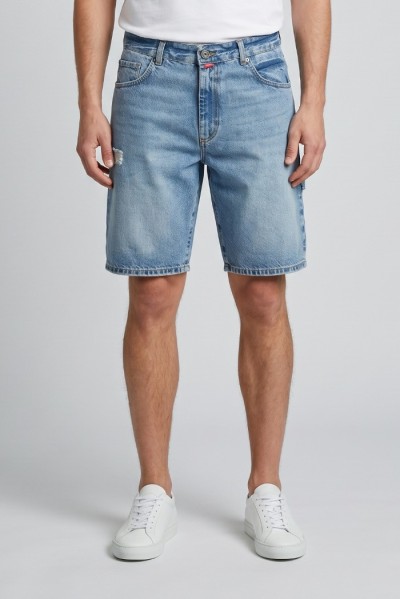 Patriot bermuda worker in denim di cotone PM6S2SSHOC63 — 805219040079782_1