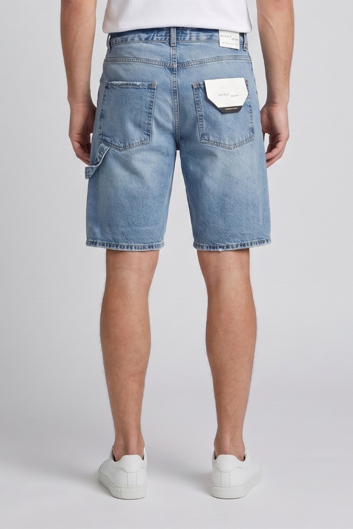 Patriot bermuda worker in denim di cotone PM6S2SSHOC63 [7742789f]
