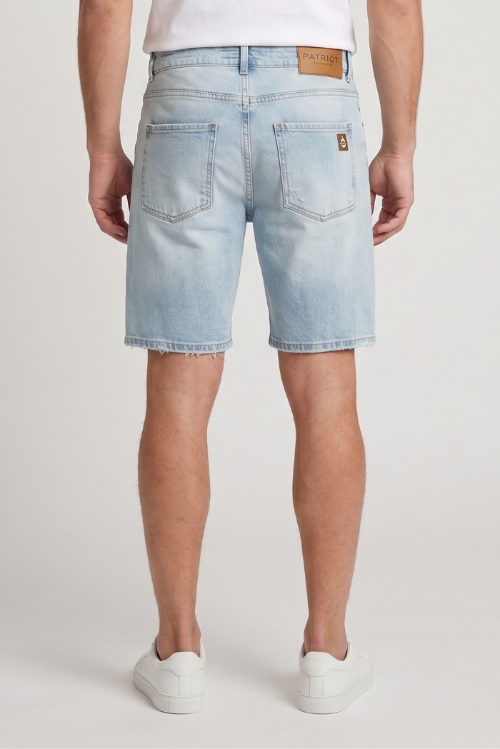 Patriot bermuda in denim di cotone PM6S2SSHOM113 [0f4f5084]