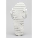 Solo Soprani ciabatta con fiore Fru Fru SSW619N32 [41eb4c9c]