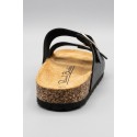 Renato Balestra ciabatta con doppia fascia e fibbie RB104 [de53f91b]