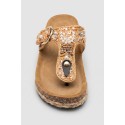 Gold & Gold infradito con fascia decorata FY06 [5895fbcf]