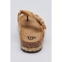 Gold & Gold infradito con fascia decorata FY06 [5dc5bcd1]