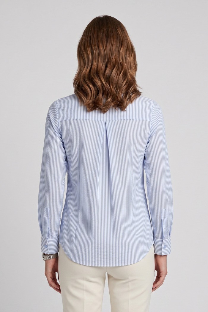 Celye camicia rigata in misto viscosa SS26C0605 [8e8cd9a8]